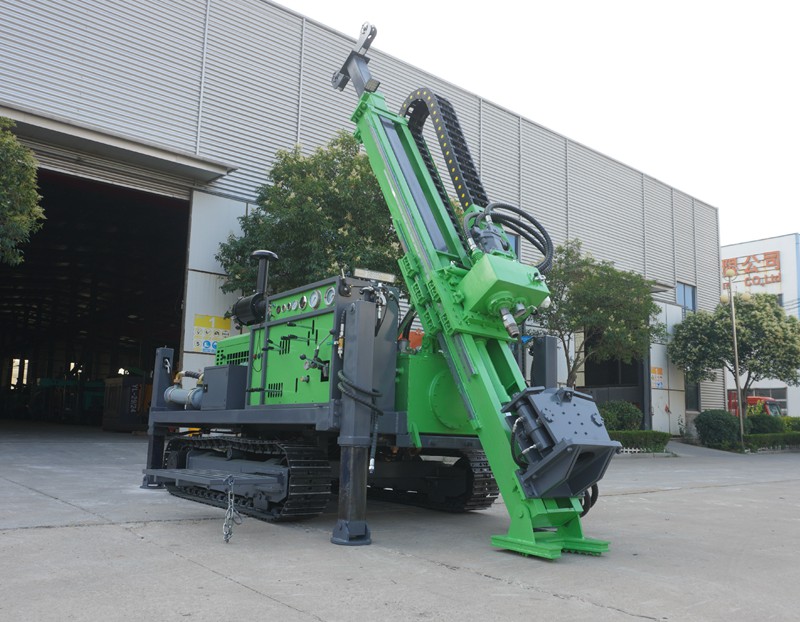 HF-600 Fully hydraulic Core Drilling Rig 4