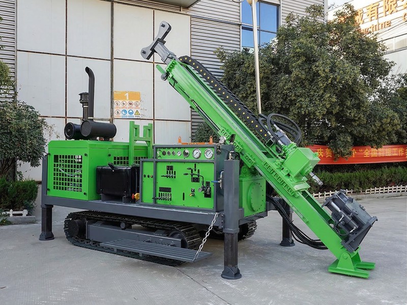 HF-800 Full Hydraulic Core Drilling Rig 2