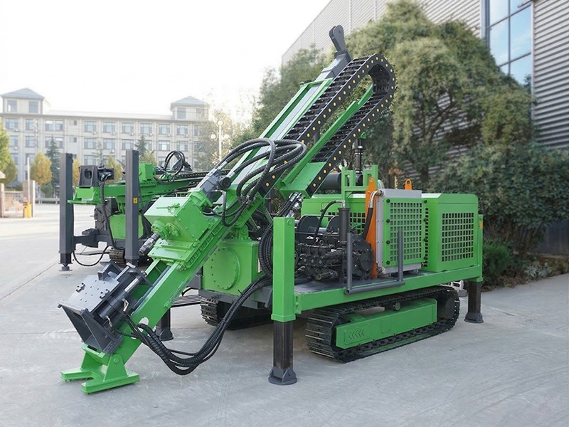 HF-800 Full Hydraulic Core Drilling Rig 4